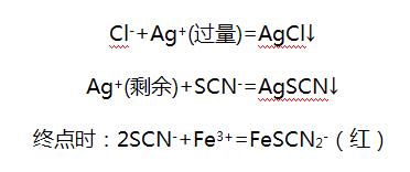 聚合硫酸鐵氯離子測(cè)定